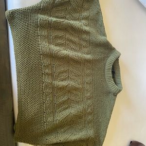 Short green sweater Derek<3 hart